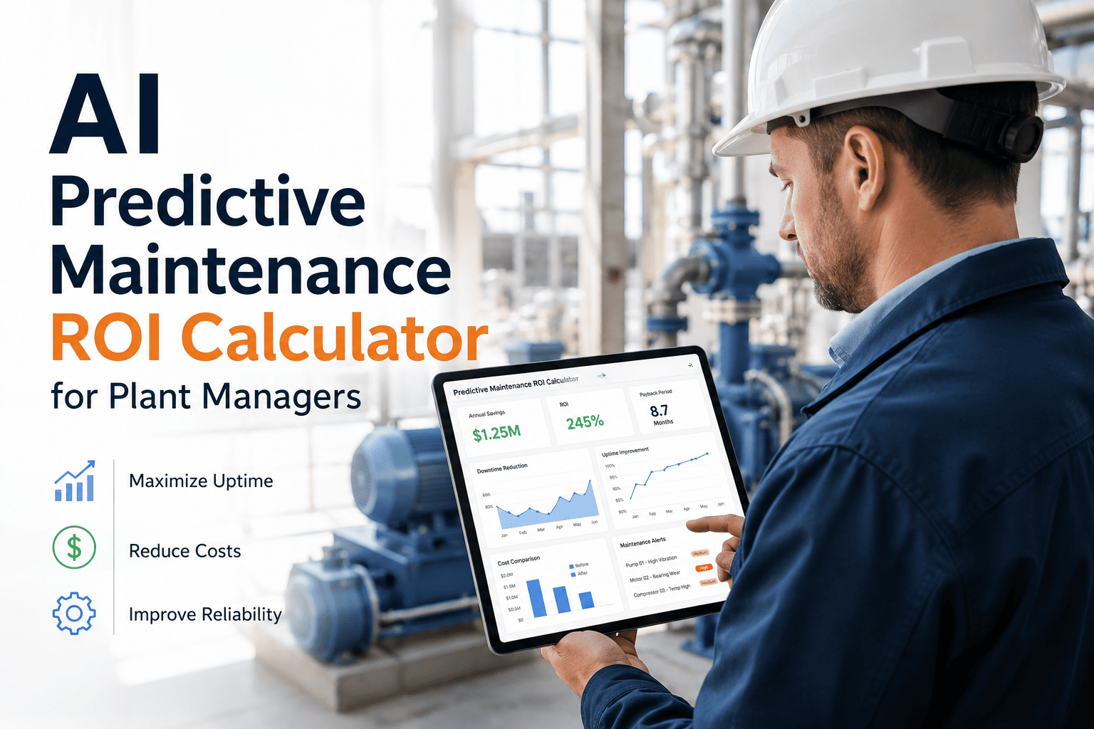 AI Predictive Maintenance ROI Calculator for Plant Managers