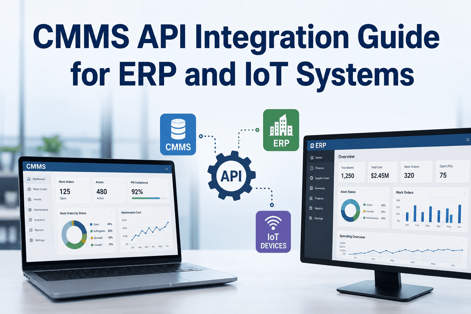 CMMS API Integration Guide for ERP and IoT Systems