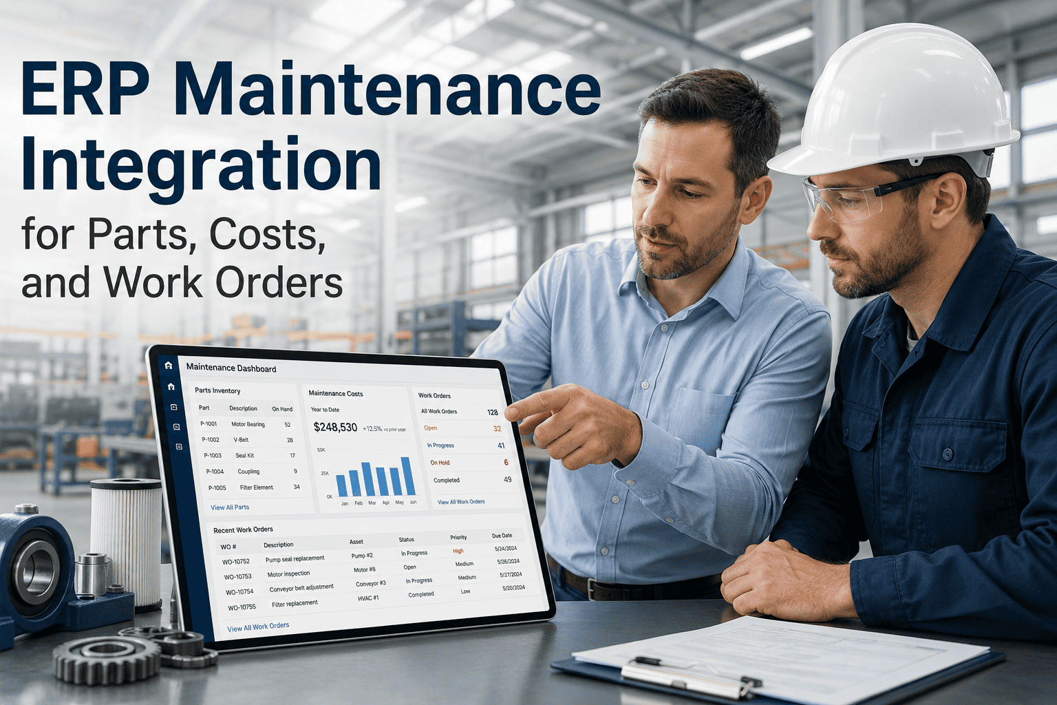 erp-maintenance-integration-for-parts-costs-and-work-orders