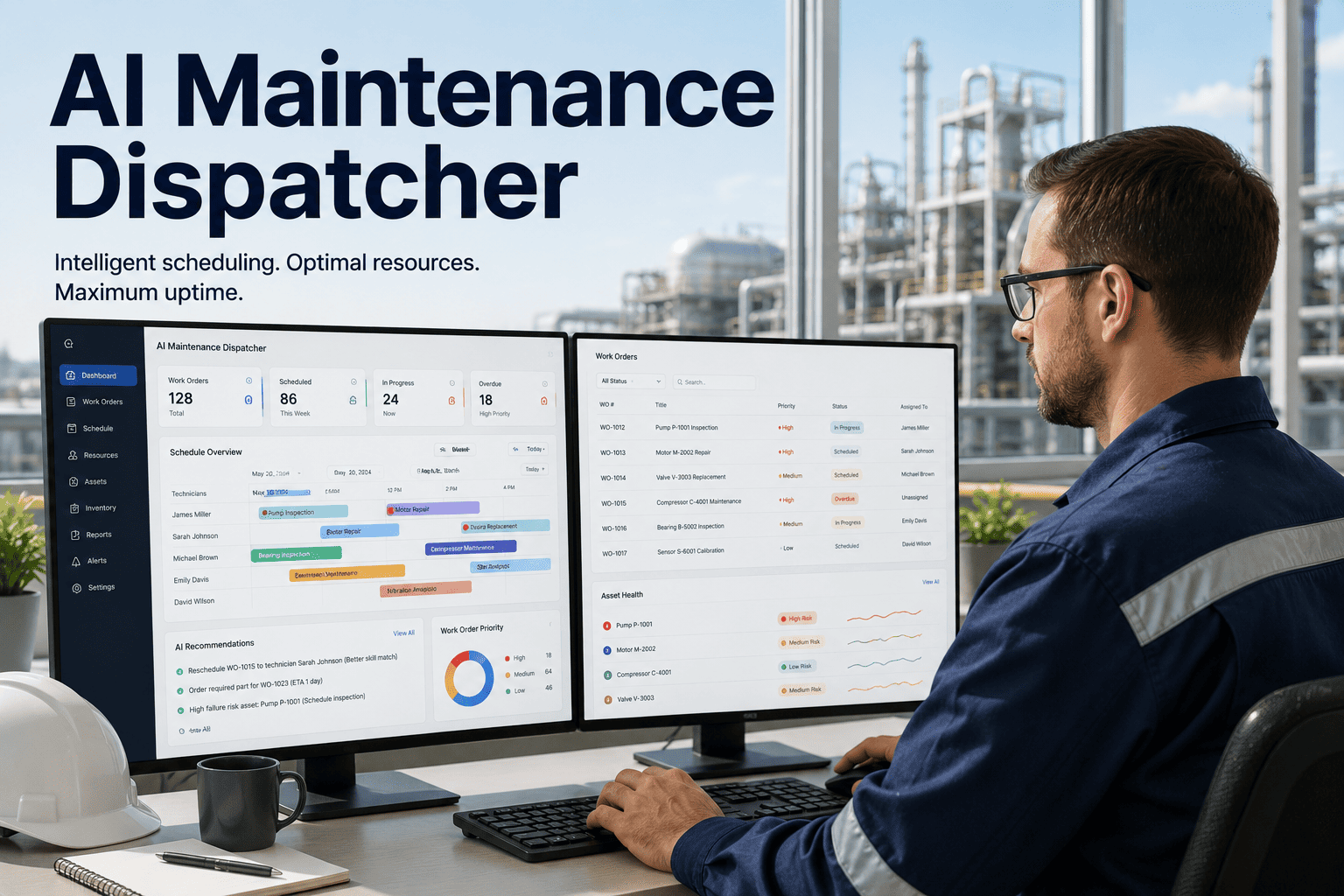 Machine Dispatch AI Maintenance Dispatcher: Automating Technician Assignment with ...