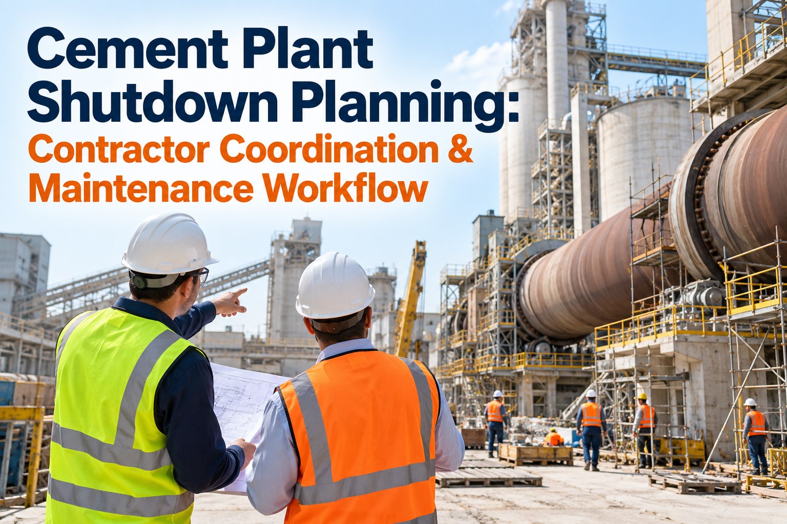 cement-plant-shutdown-contractor-coordination