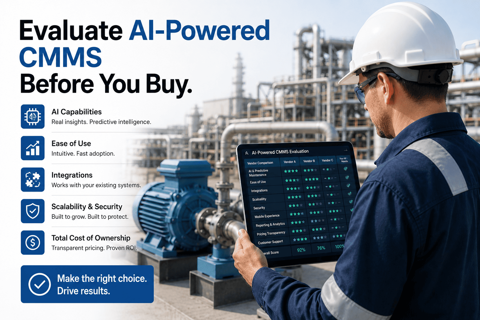 How to Evaluate an AI-Powered CMMS Before You Buy