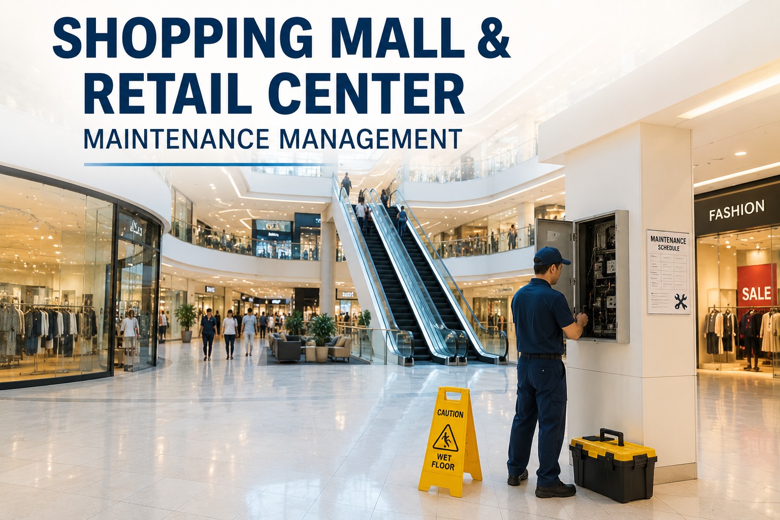 Shopping Mall & Retail Center Maintenance Management