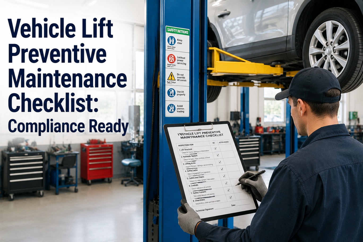 vehicle-lift-post-preventive-maintenance-checklist