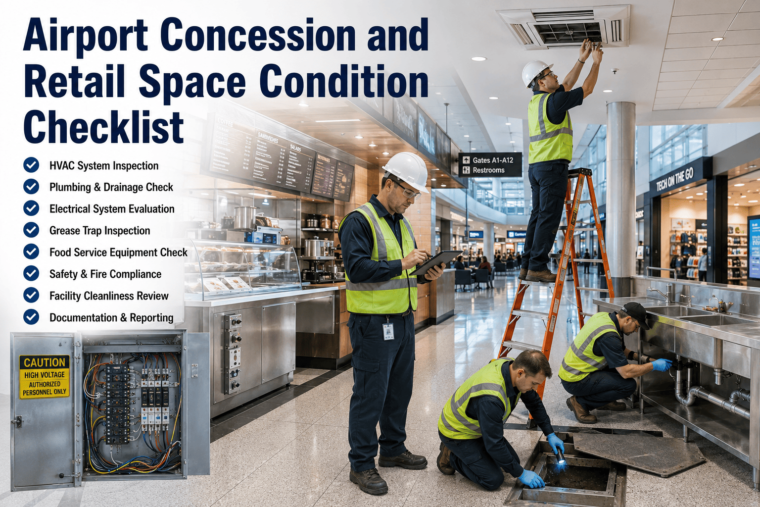 airport-concession-retail-space-condition-checklist