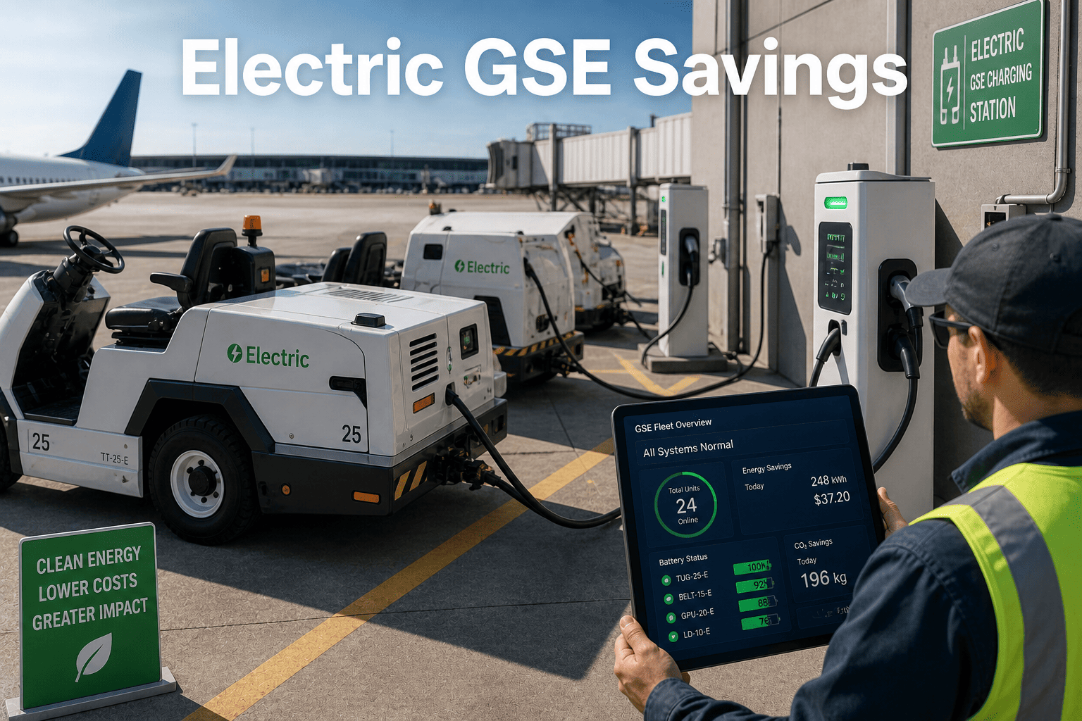 airport-electric-gse-fleet-eliminates-diesel-costs-oxmaint