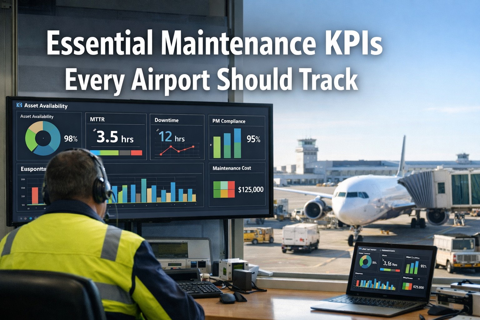 airport-maintenance-kpi-dashboard-aviation-industry