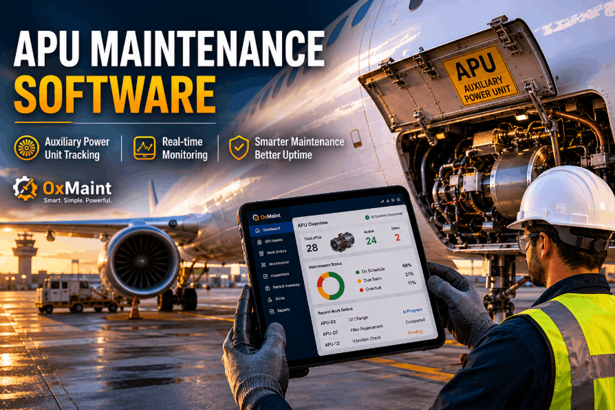 apu-maintenance-software--auxiliary-power-unit-tracking--oxmaint