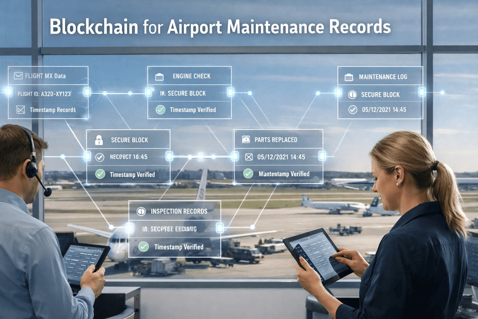 Blockchain for Airport Maintenance Records: Immutable Compliance ...
