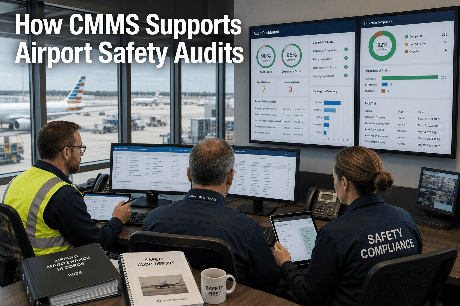 how-cmms-supports-airport-safety-audits