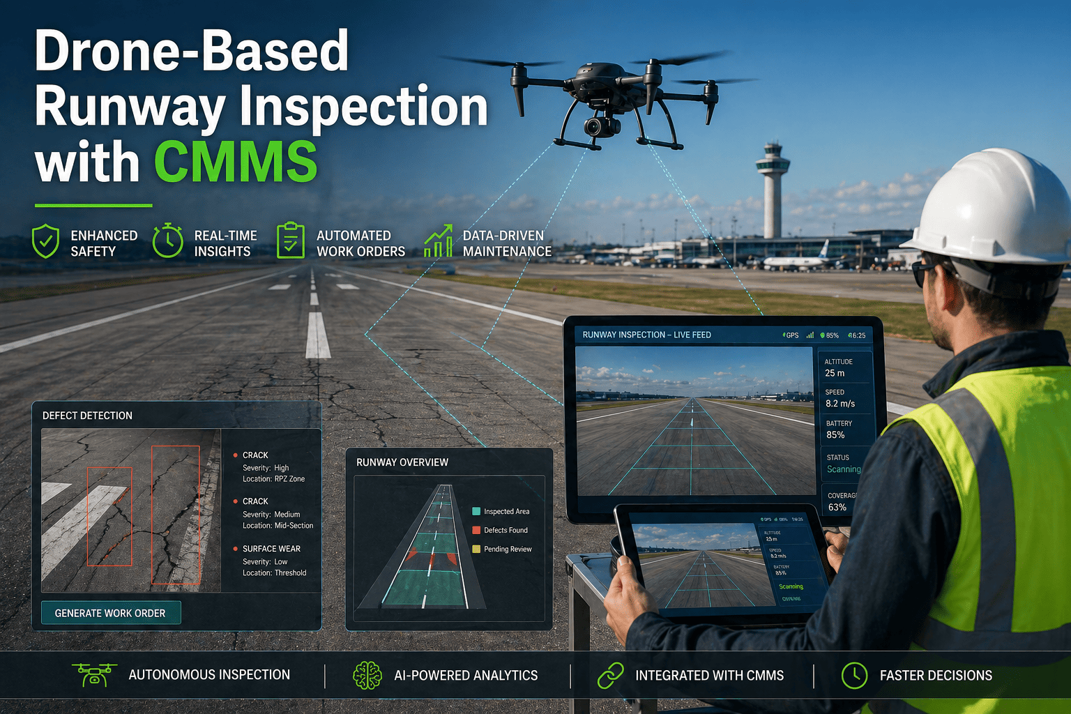 Runway Inspection Form Airport Drone Runway Inspection Case Study: 70% Faster Inspections