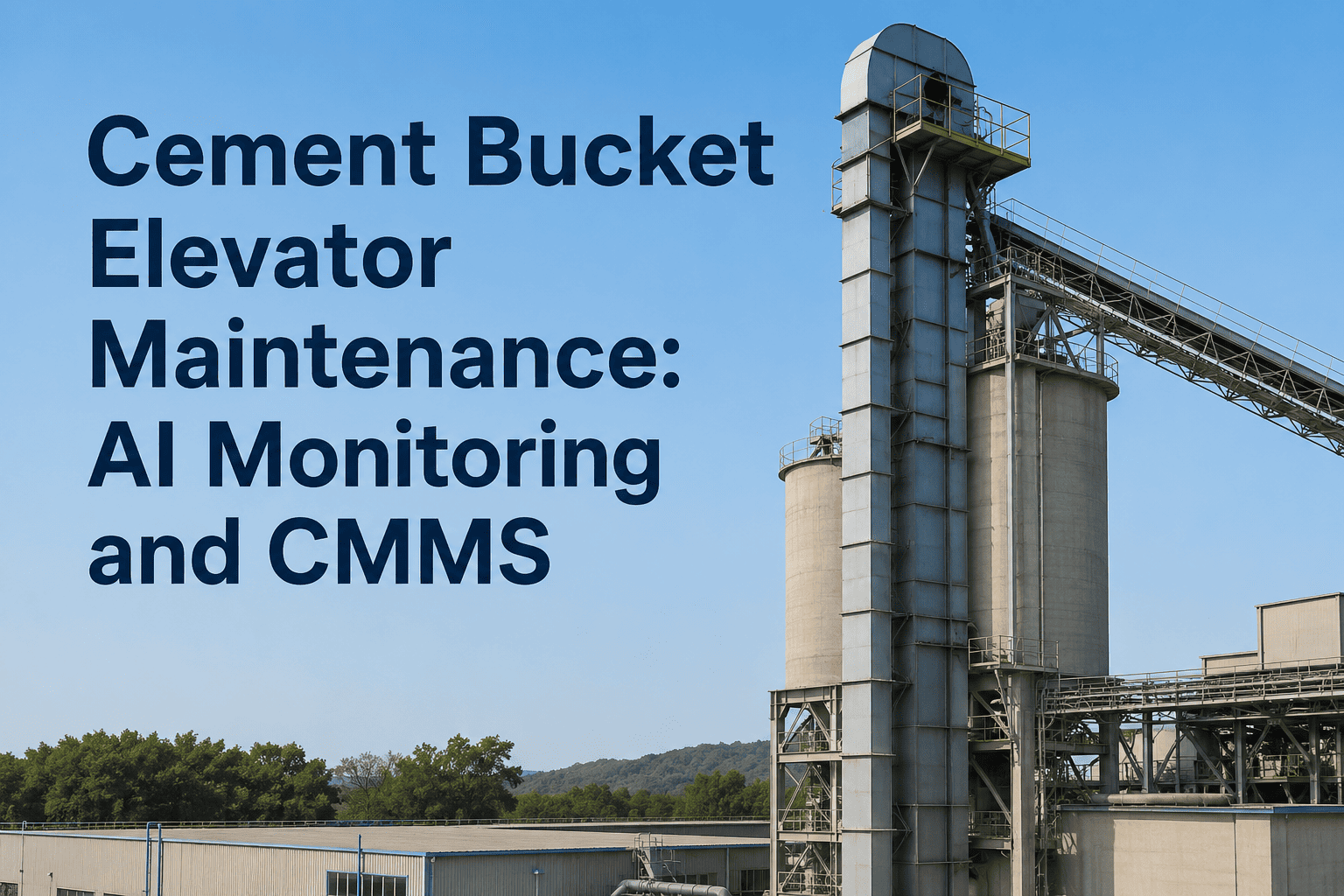 cement-plant-bucket-elevator-maintenance-ai-monitoring-cmms