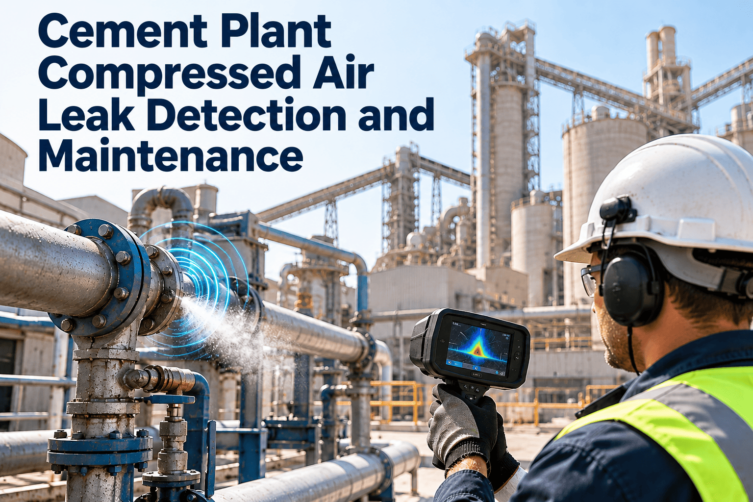cement-plant-compressed-air-leak-detection-and-maintenance