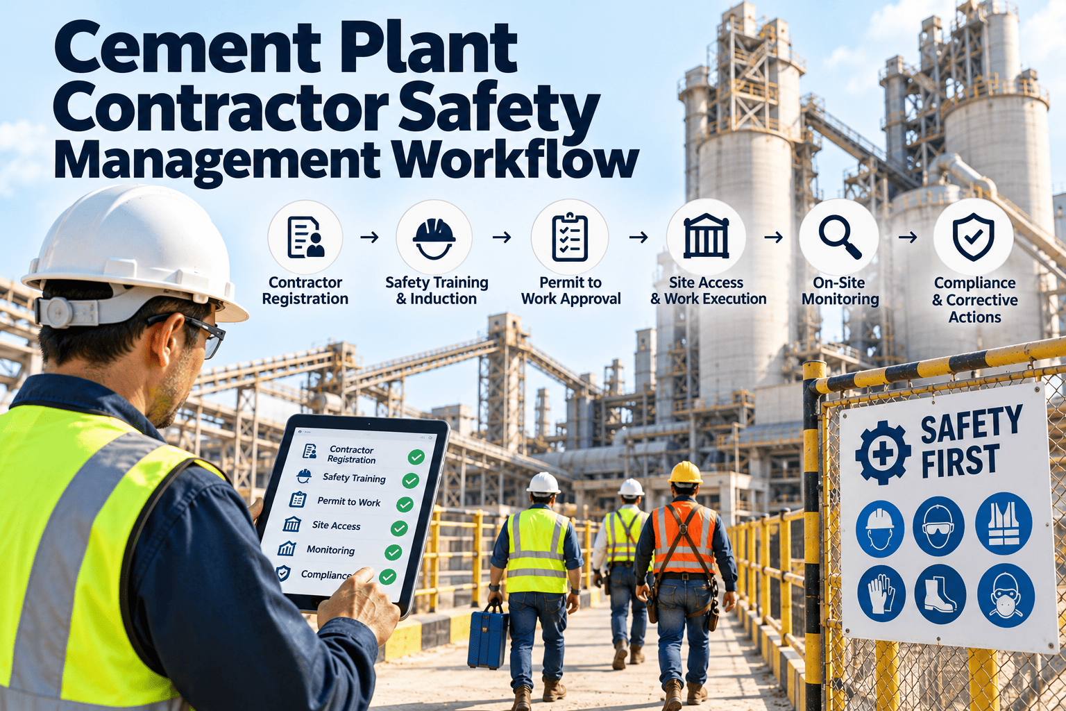 cement-plant-contractor-safety-management-workflow
