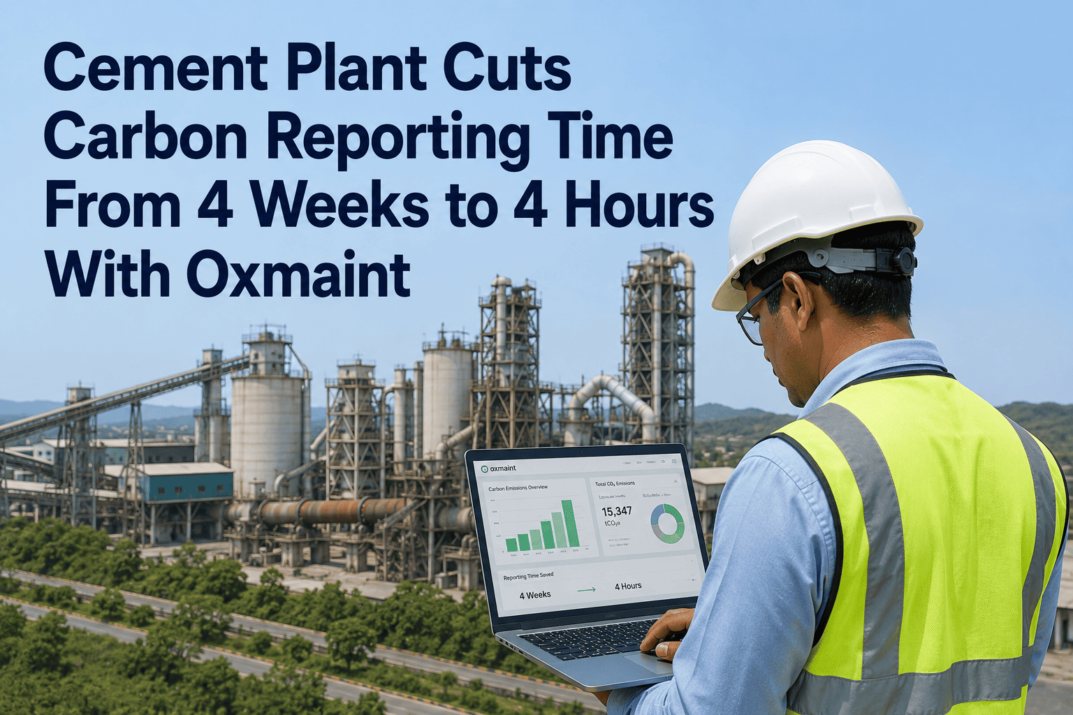 cement-plant-cuts-carbon-reporting-4-weeks-to-4-hours-oxmaint