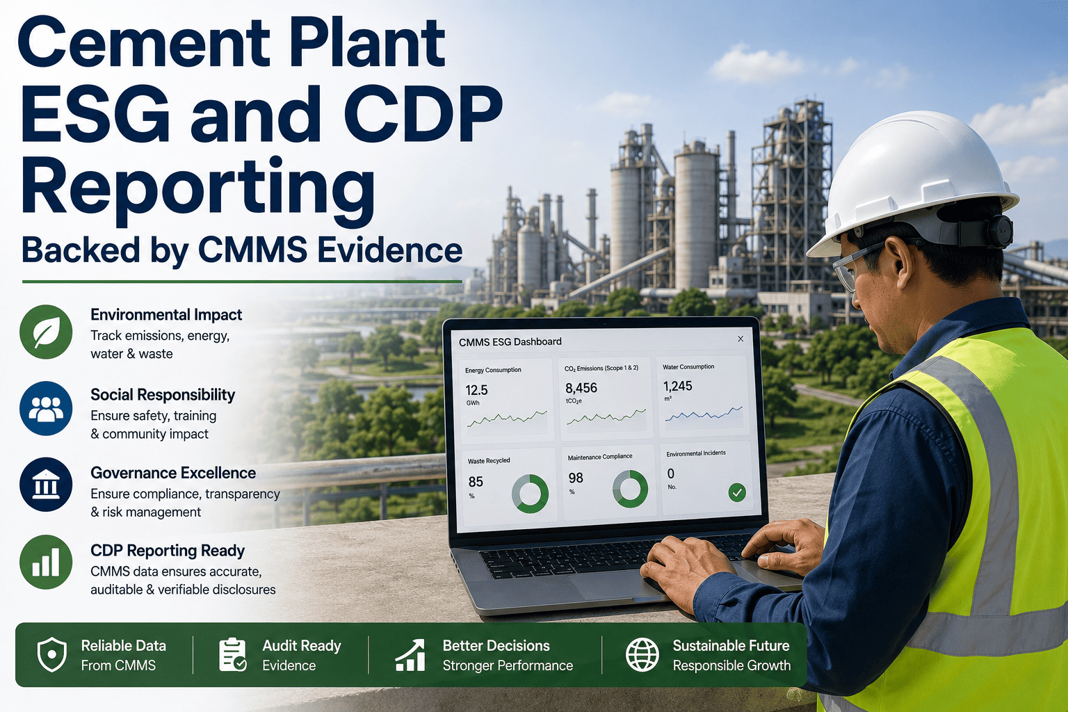 cement-plant-esg-cdp-reporting-backed-by-cmms-evidence