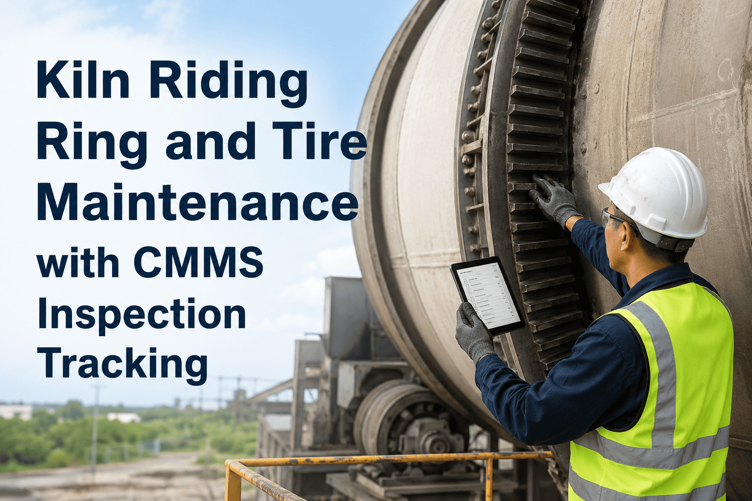 cement-plant-kiln-riding-ring-tire-maintenance-cmms-inspection