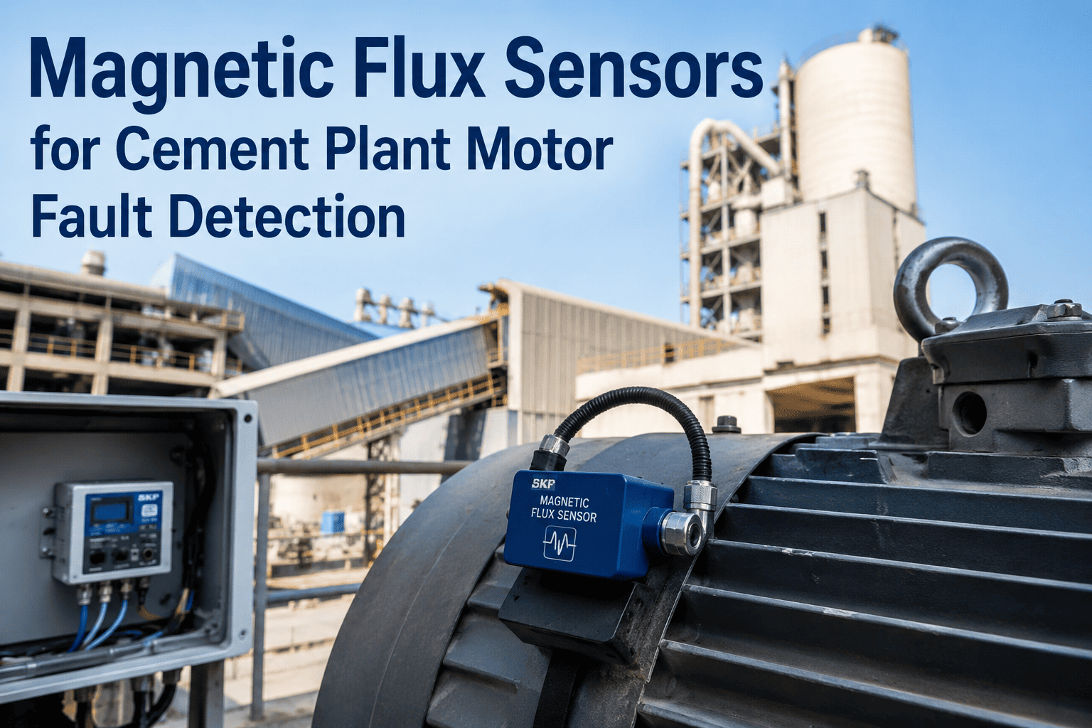 cement-plant-magnetic-flux-sensor-motor-rotor-fault-detection