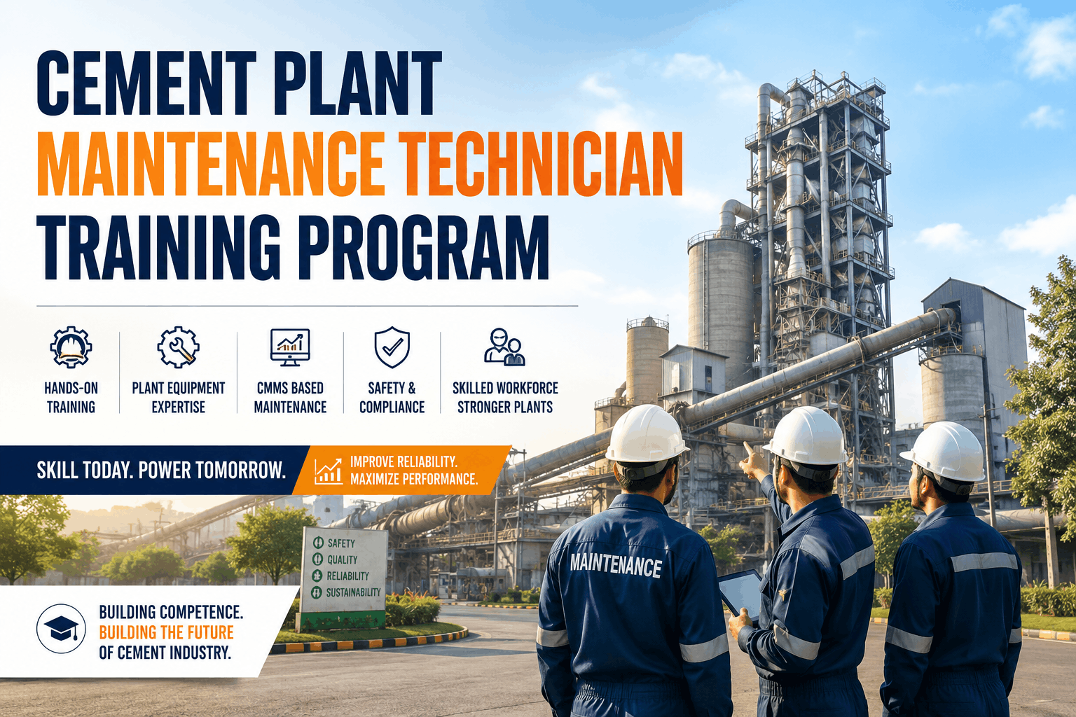 Augmented Reality for Cement Plant Maintenance & Technician Training
