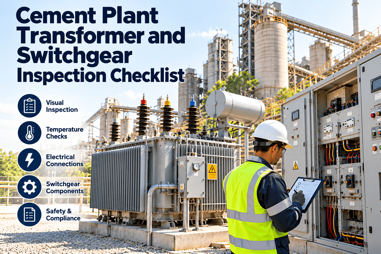 cement-plant-transformer-and-switchgear-inspection-checklist