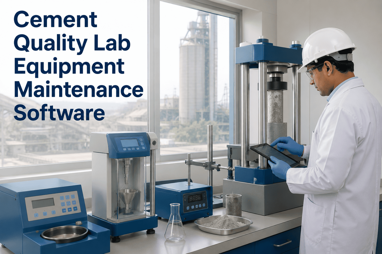 Cement Quality Lab Equipment Maintenance Software