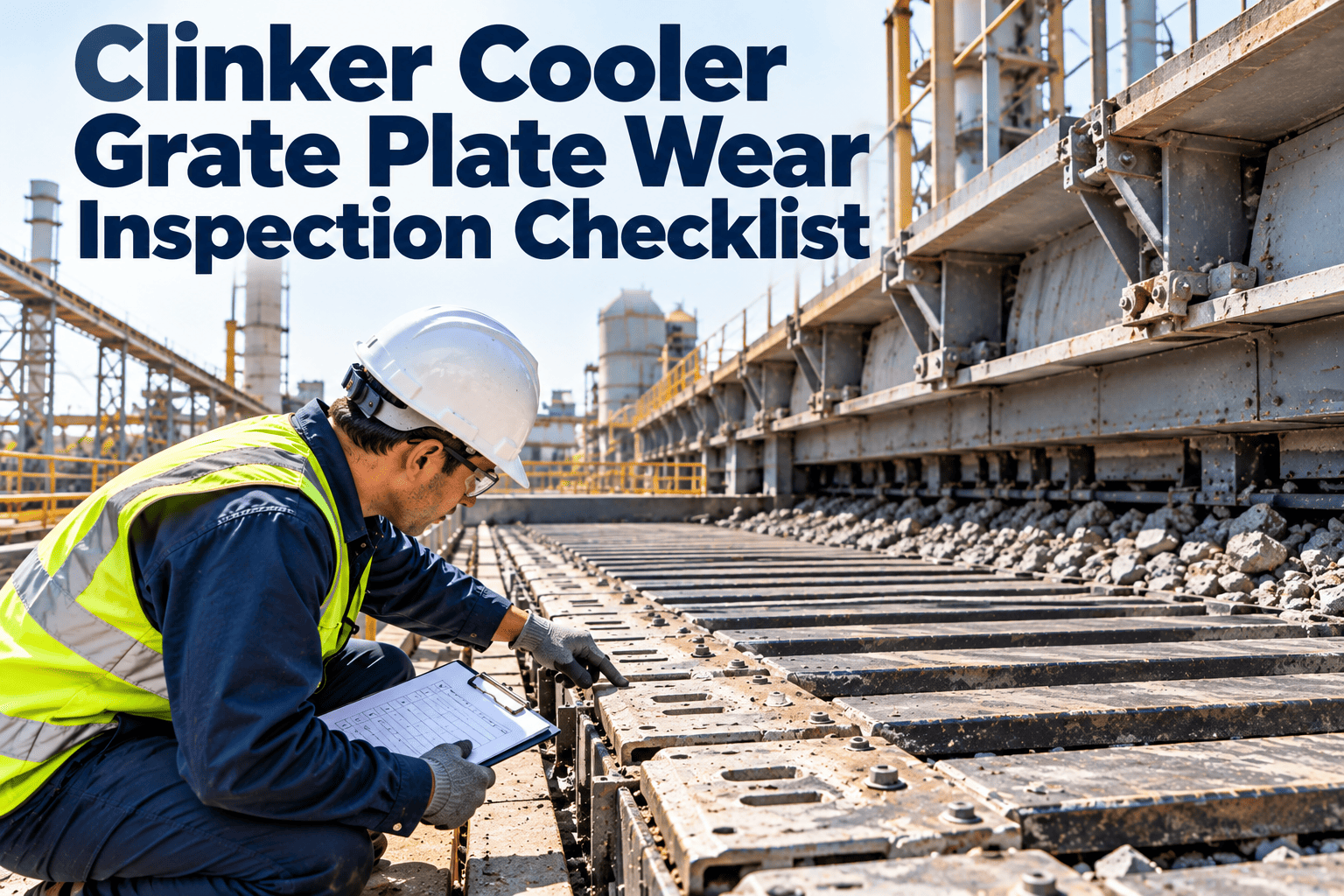 clinker-cooler-grate-plate-wear-inspection-checklist