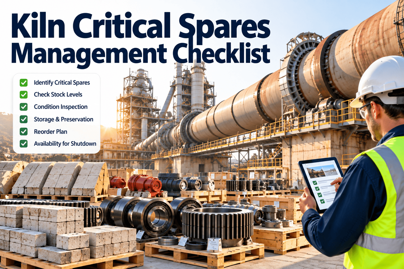 kiln-critical-spares-management-checklist