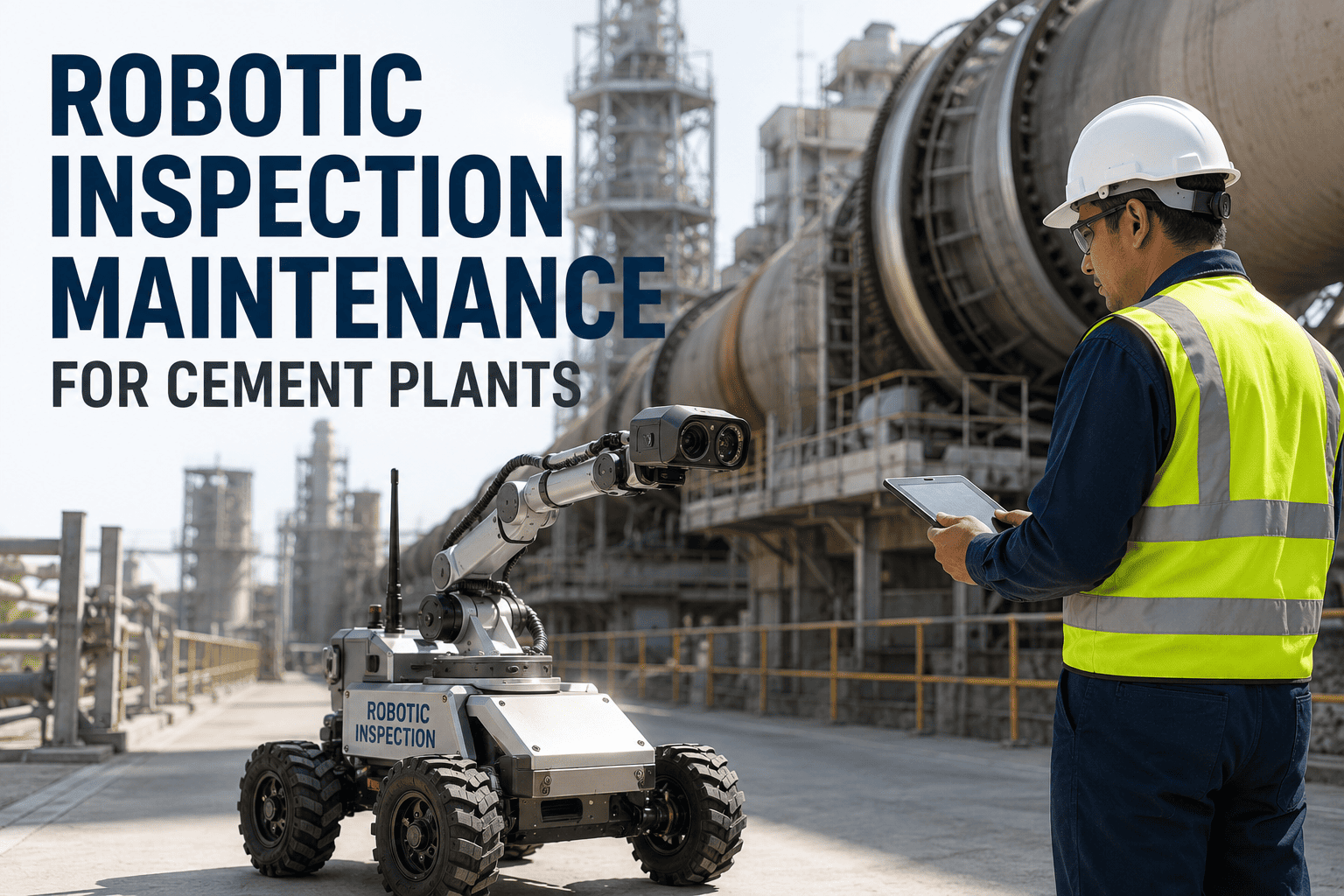 Robotic Inspection Maintenance for Cement Plants