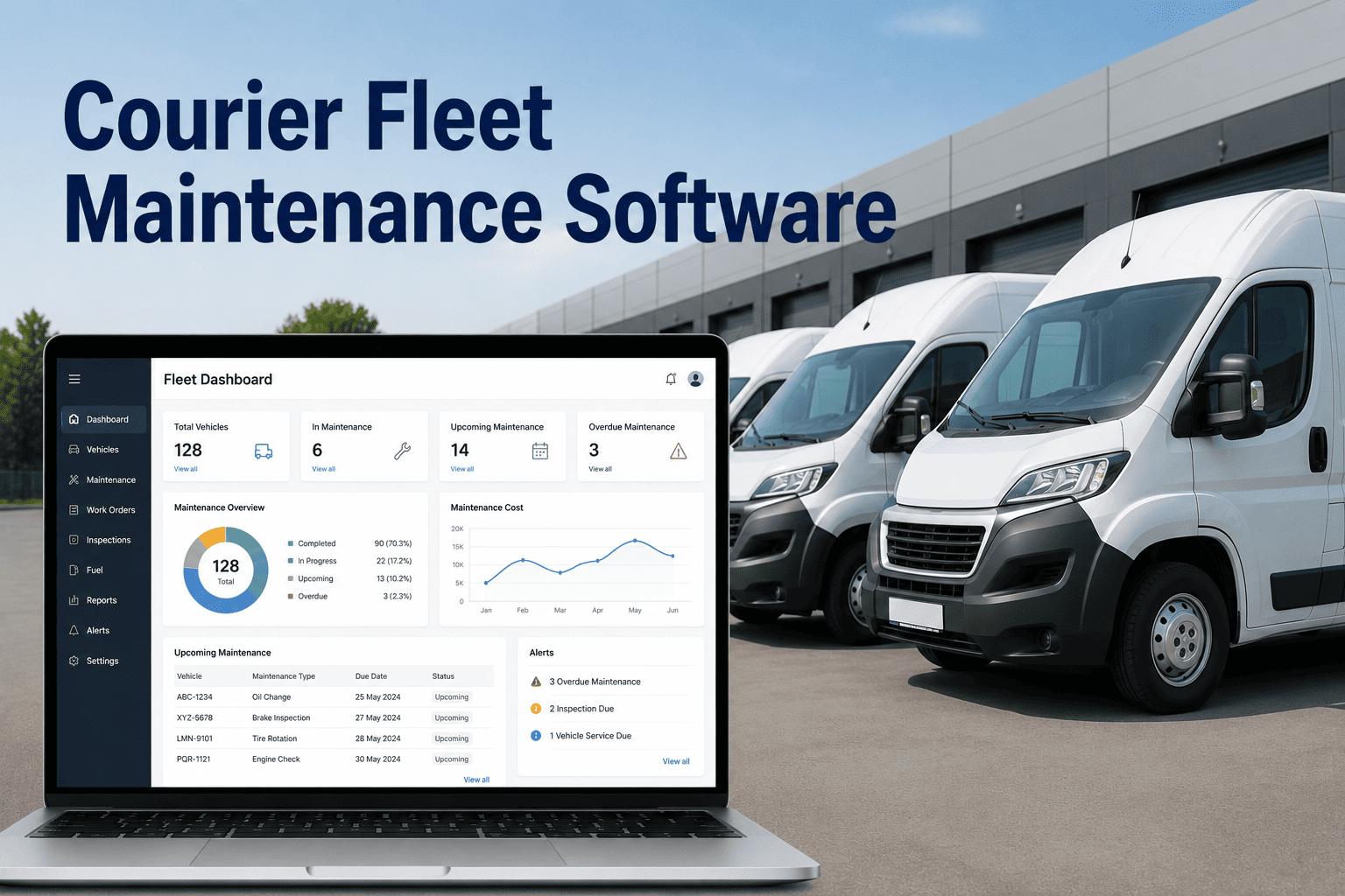 Courier Fleet Maintenance Software