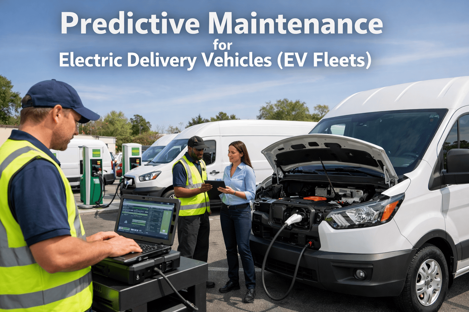 Predictive Maintenance for Electric Delivery Vehicles (EV Fleets)