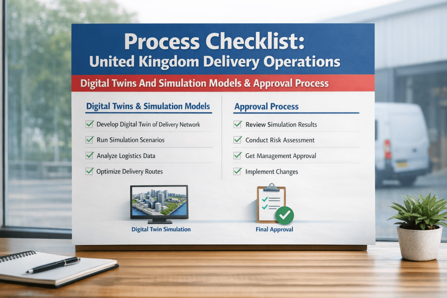 Simops Checklist Approval Process Process Checklist: United Kingdom Delivery Operations: Digital Twins ...