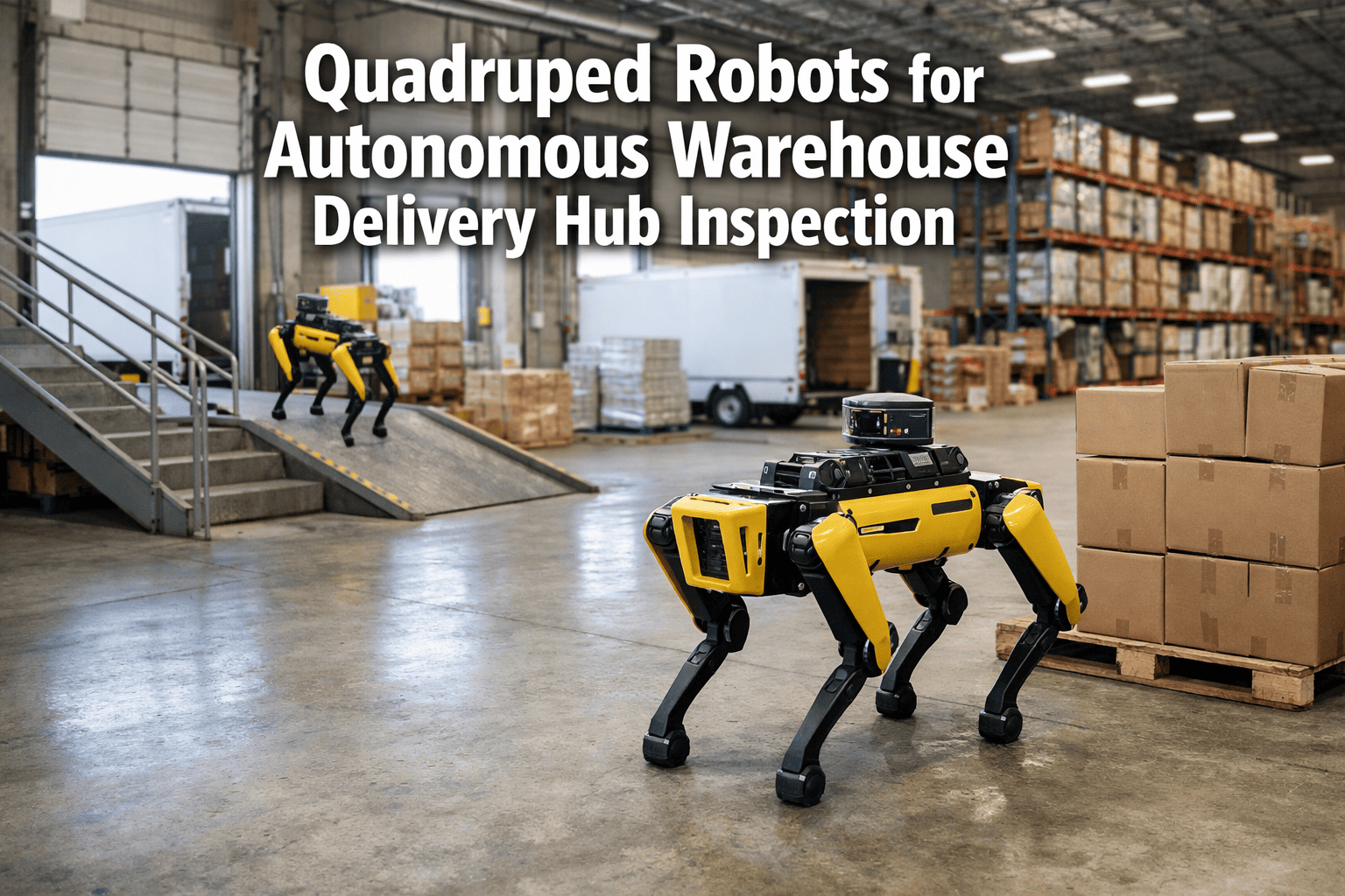 quadruped-robot-warehouse-delivery-hub-inspection-autonomous