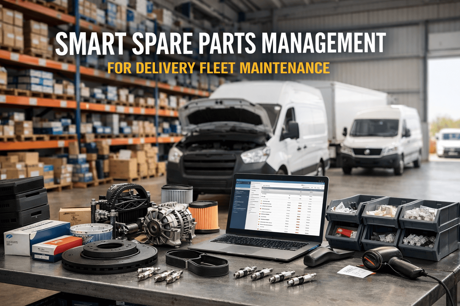 Smart Spare Parts Management for Delivery Fleet Maintenance