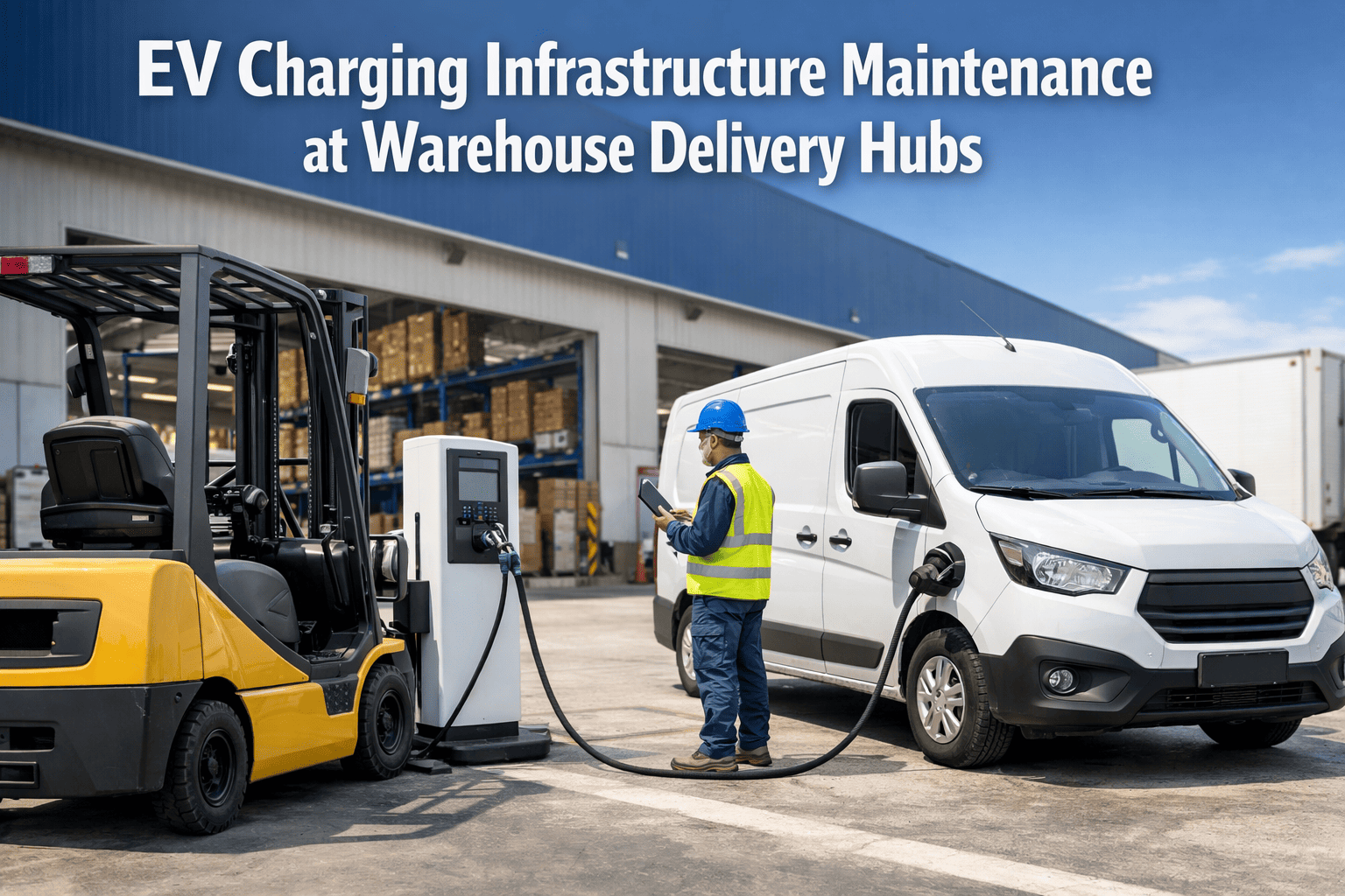 warehouse-ev-charging-infrastructure-maintenance-cmms-delivery