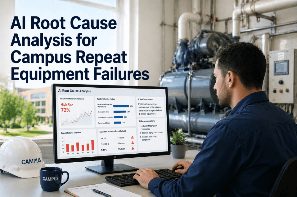 AI Root Cause Analysis for Campus Repeat Equipment Failures
