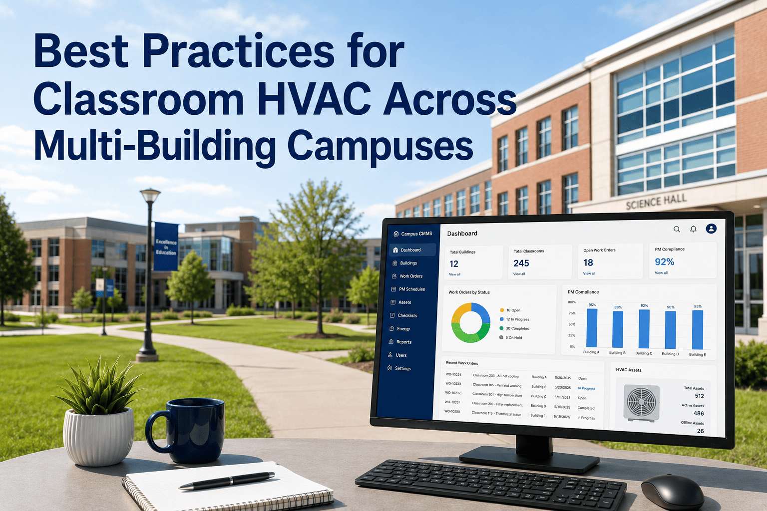 Multi Building Programs Best Practices for Classroom HVAC Across Multi-Building Campuses
