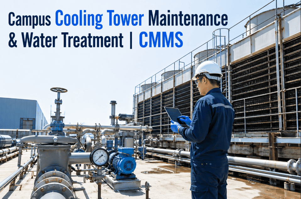 campus-cooling-tower-maintenance-cmms-water-treatment