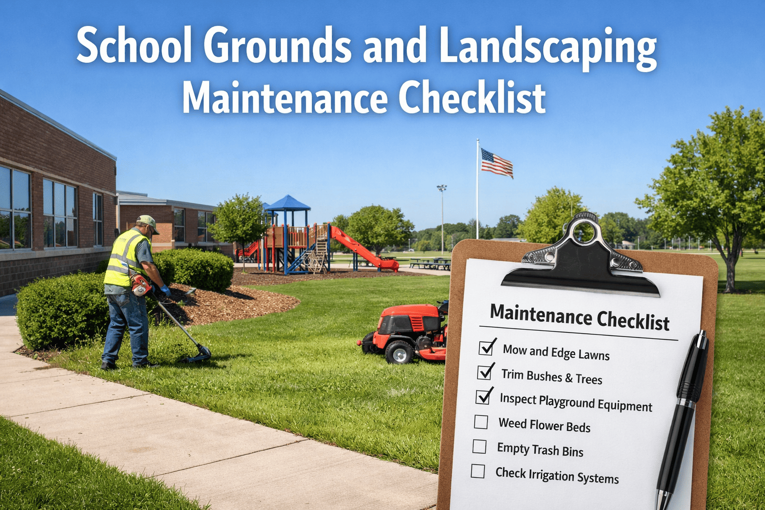school-grounds-landscaping-maintenance-checklist