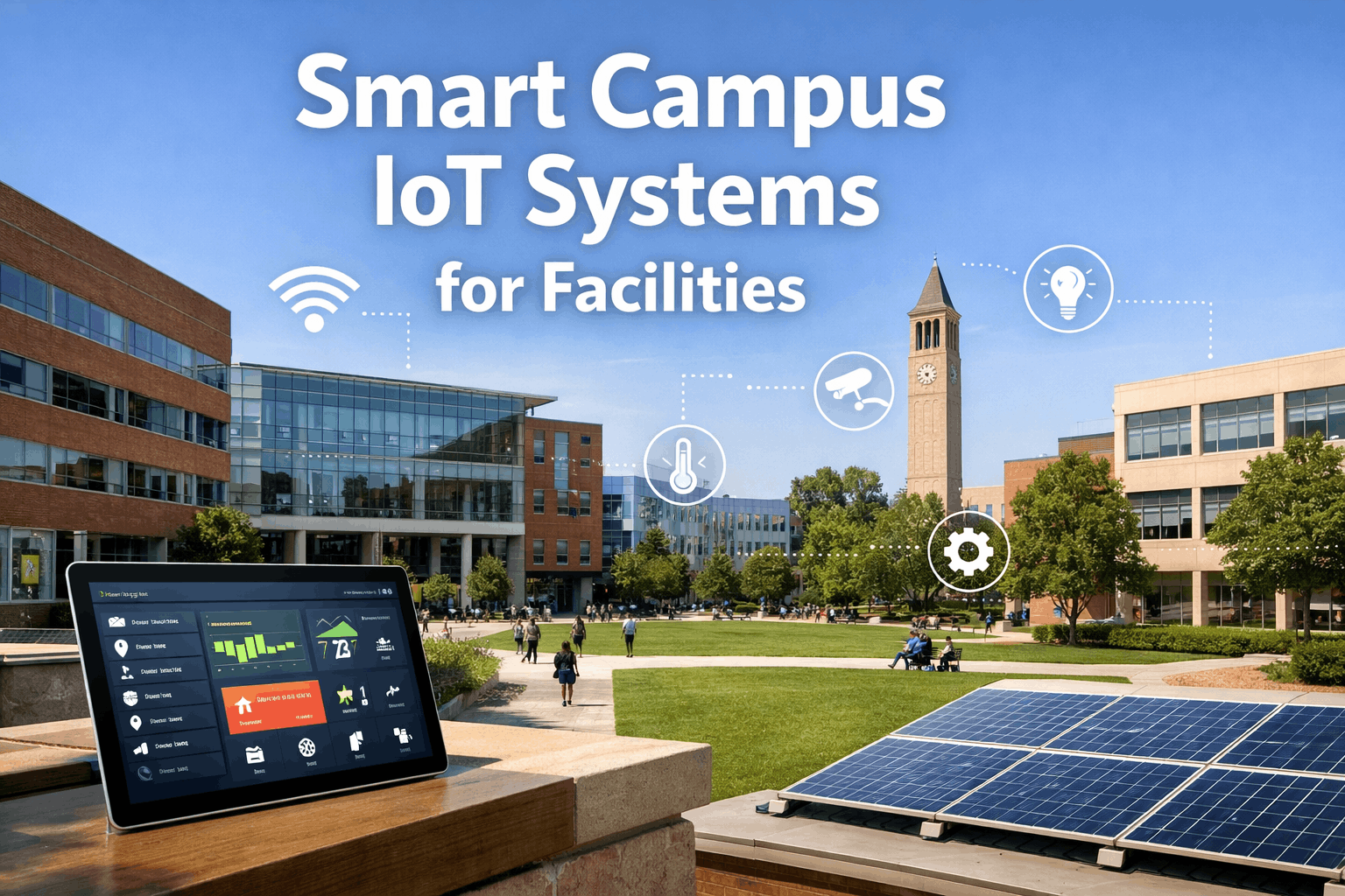 Smart Campus IoT Systems for Facilities