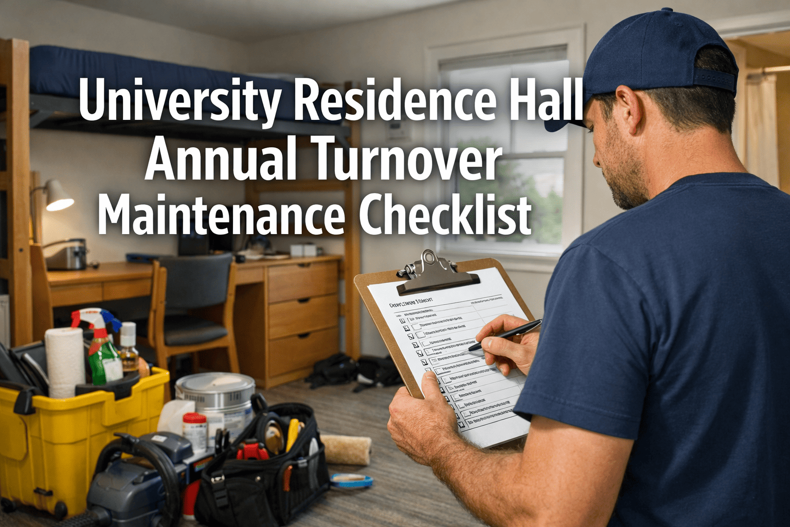 university-residence-hall-annual-turnover-maintenance-checklist