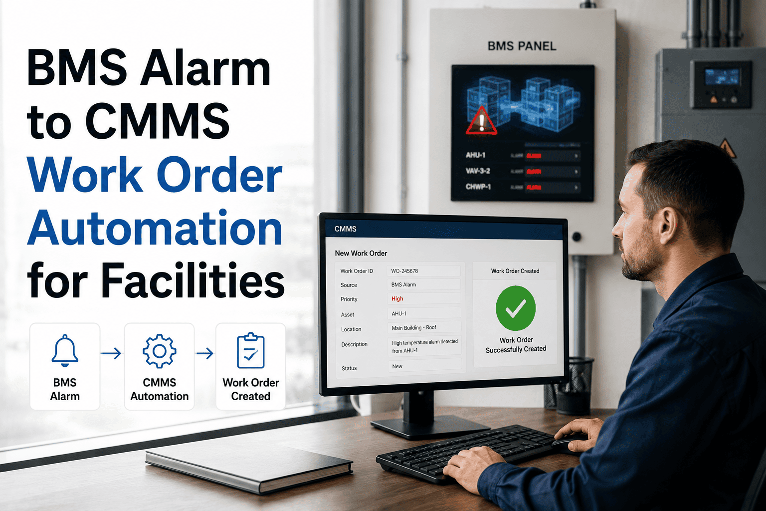 bms-alarm-to-cmms-work-order-automation-for-facilities