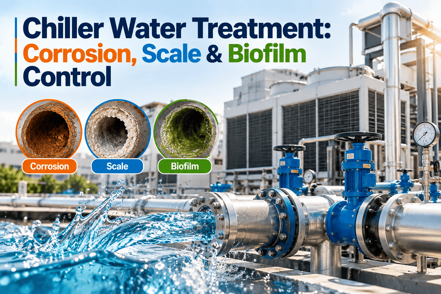 chiller-water-treatment-corrosion-scale-biofilm