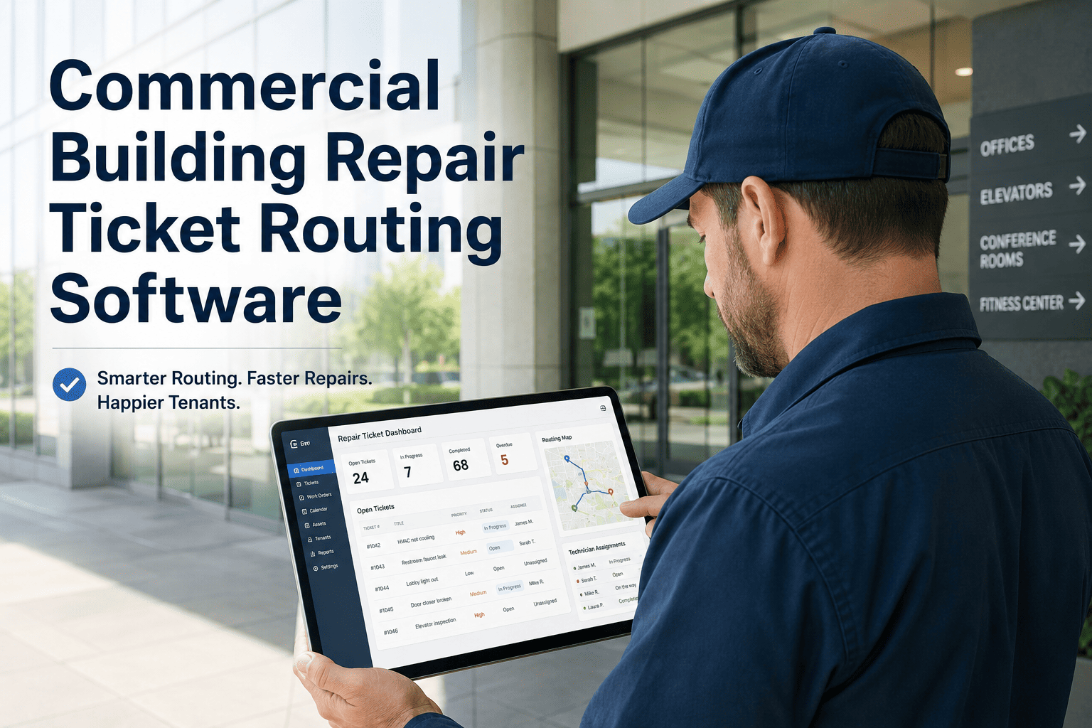 commercial-building-repair-ticket-routing-software