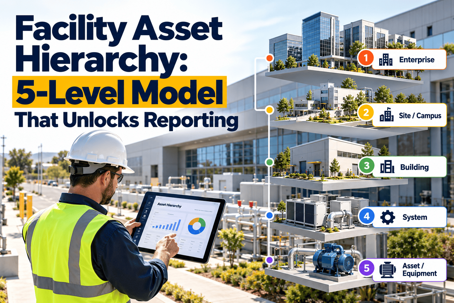 facility-asset-hierarchy-5-level-model