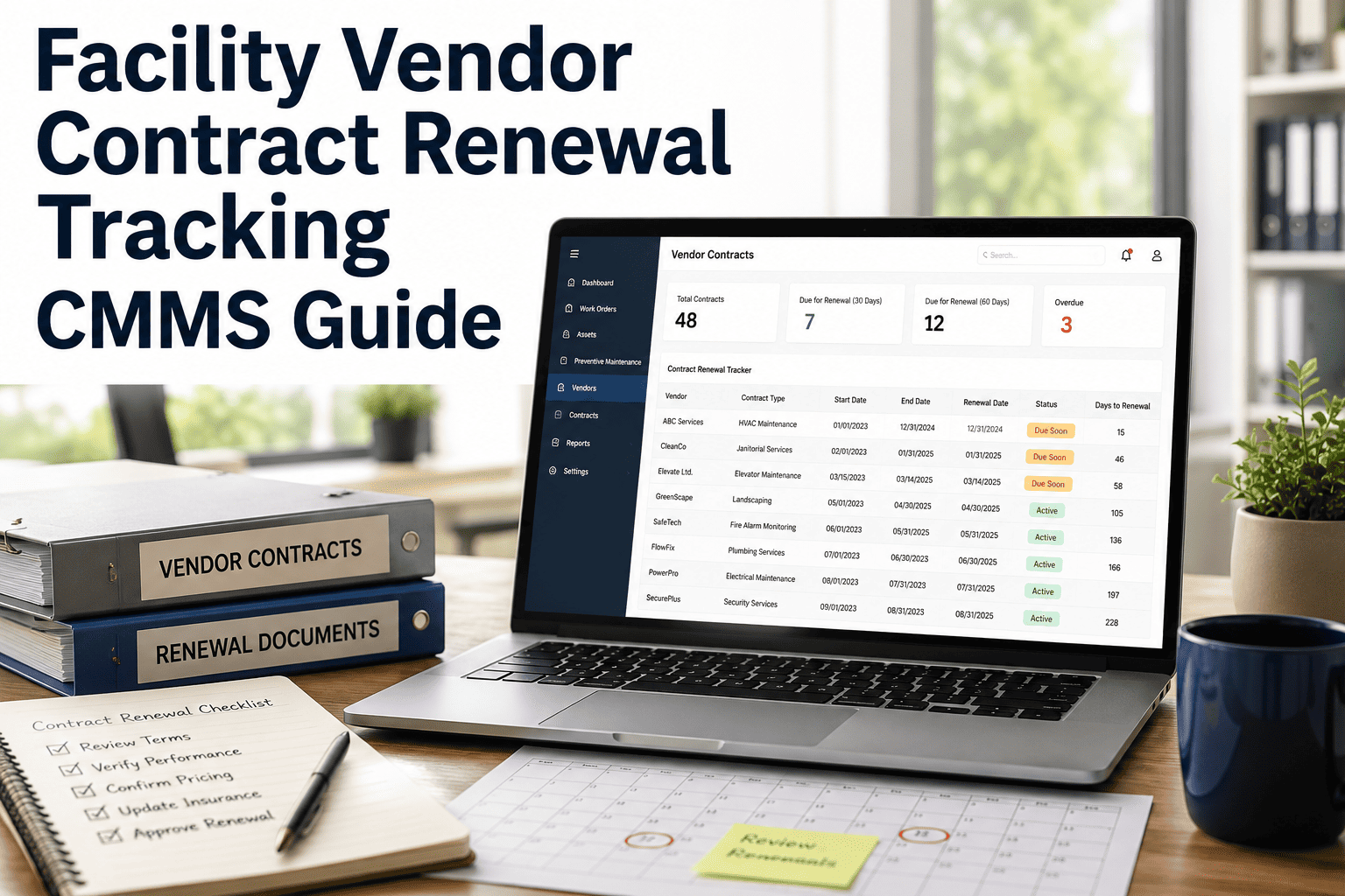 facility-vendor-contract-renewal-tracking-cmms-guide