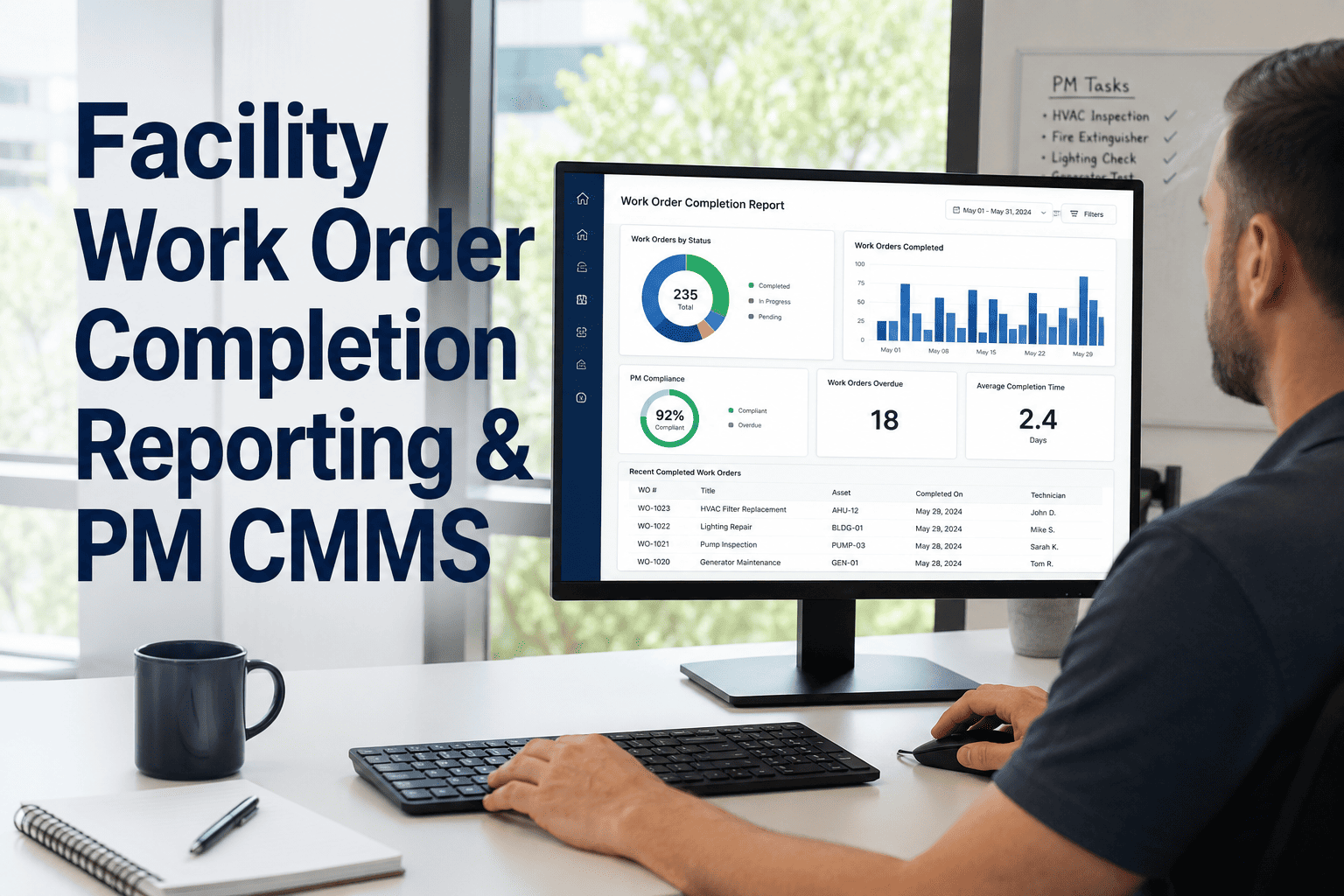 facility-work-order-completion-reporting-pm-cmms