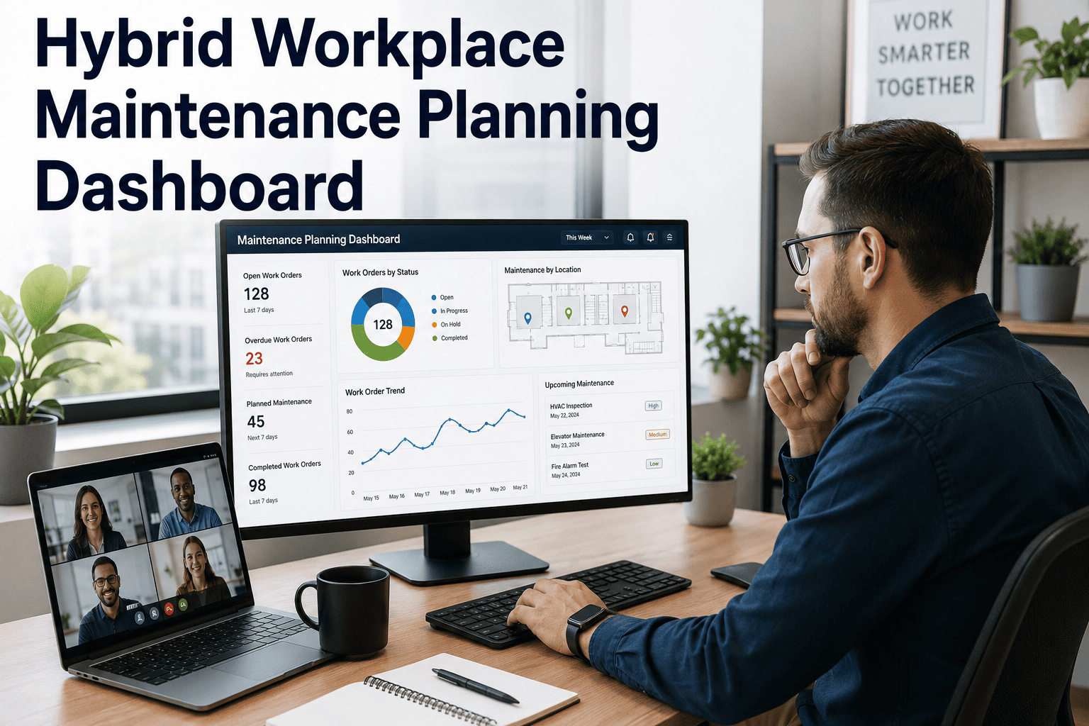hybrid-workplace-maintenance-planning-dashboard