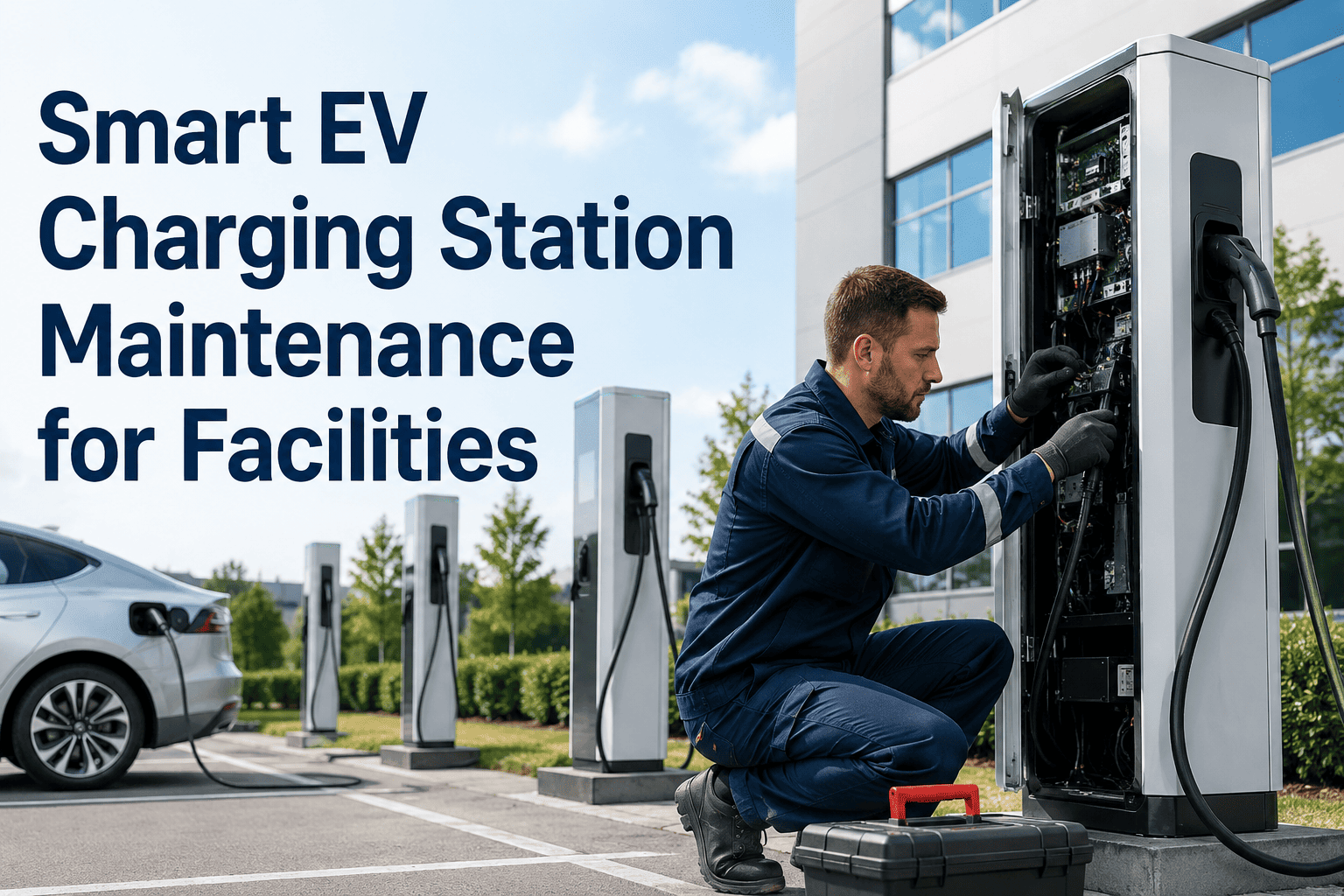Smart EV Charging Station Maintenance for Facilities