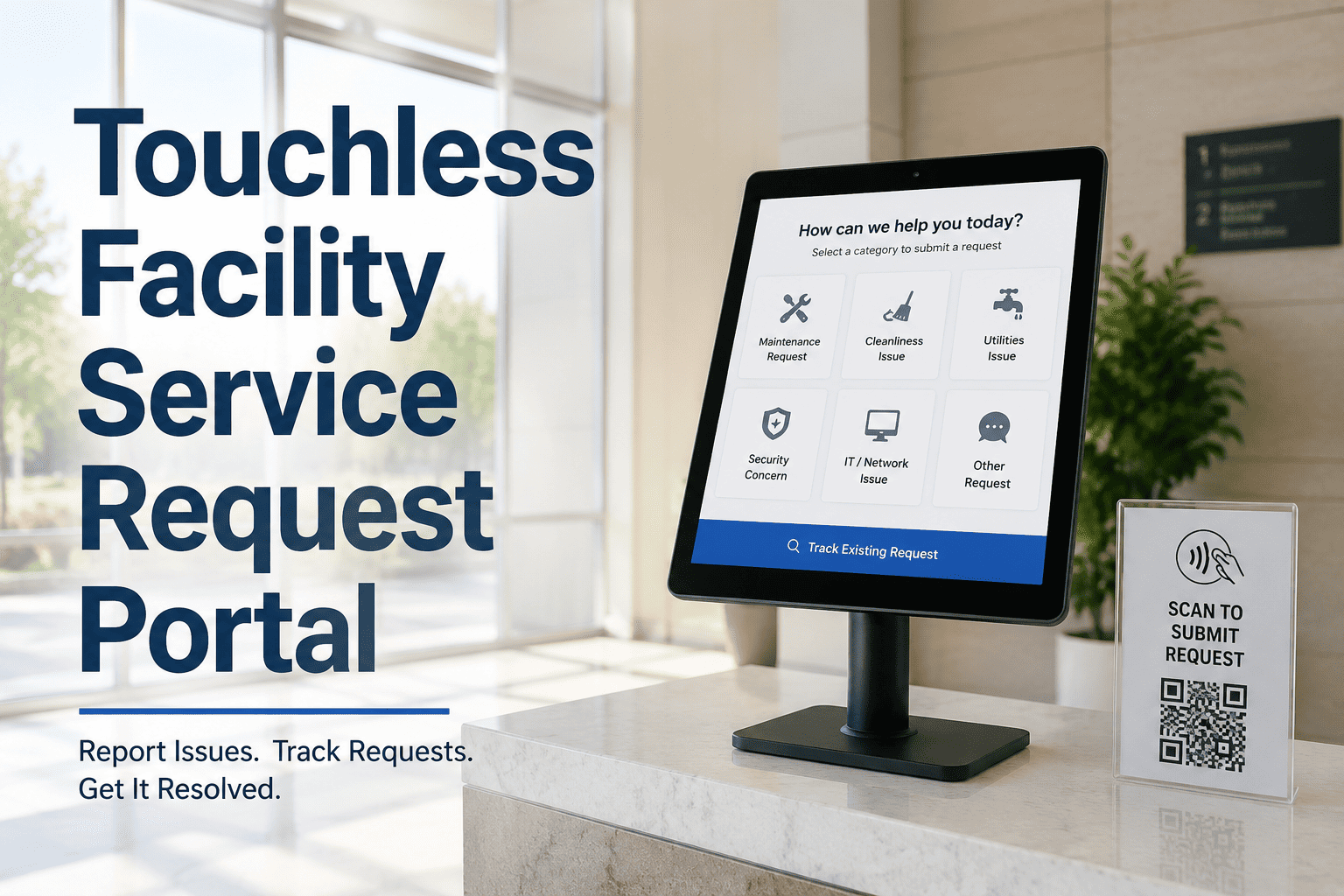 touchless-facility-service-request-portal