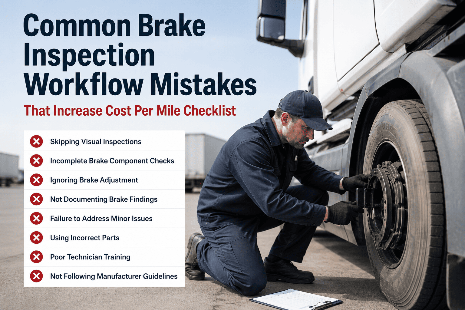common-brake-inspection-workflow-mistakes-that-increase-cost-per-mile-checklist